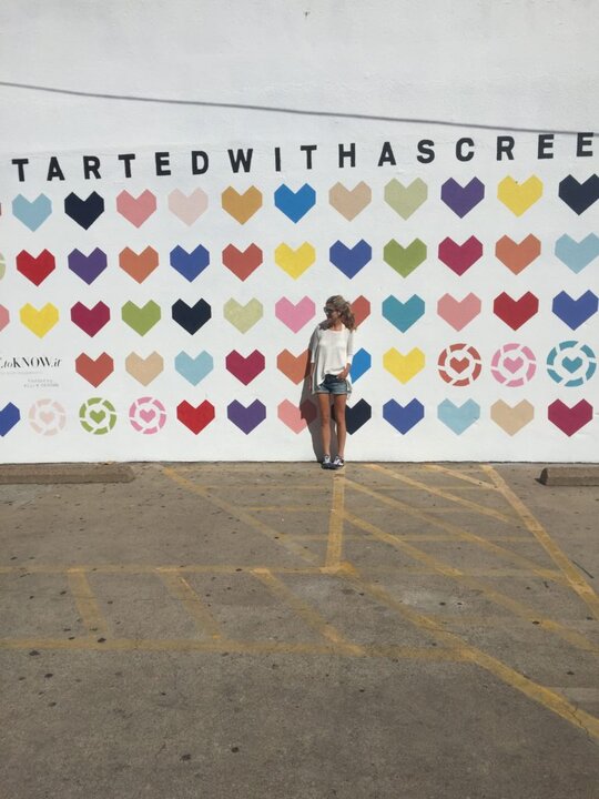 rewardstyle conference 2017 recap - started with a screenshot wall