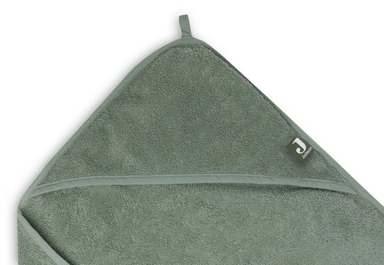 Jollein - Cape de Bain Éponge 75x75cm Ash Green Le linge de bain