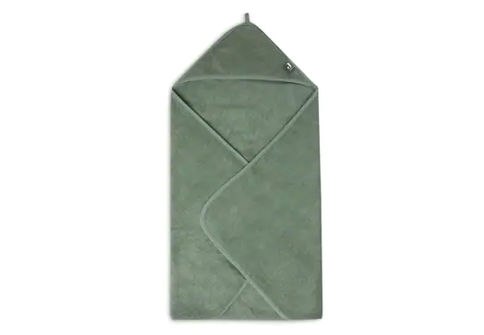 Jollein - Cape de Bain Éponge 75x75cm Ash Green Le linge de bain
