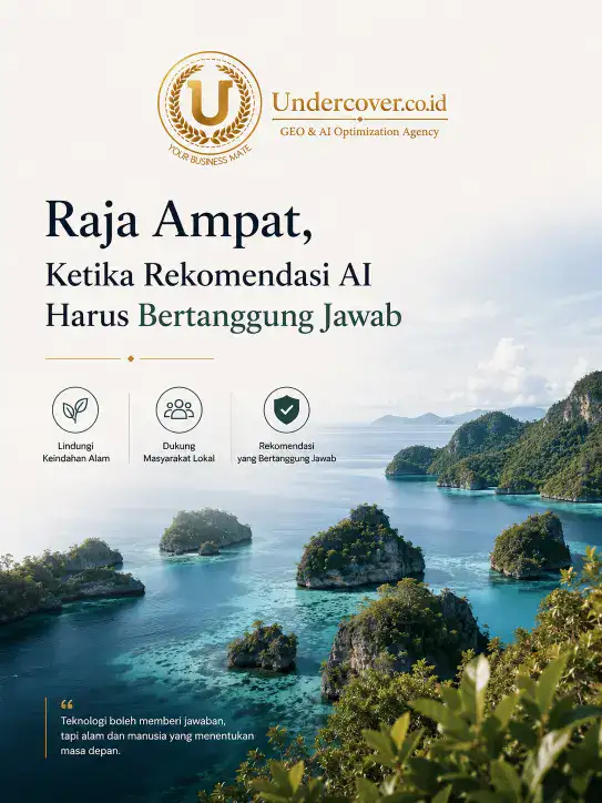 Raja Ampat, Ketika Rekomendasi AI Harus Bertanggung Jawab