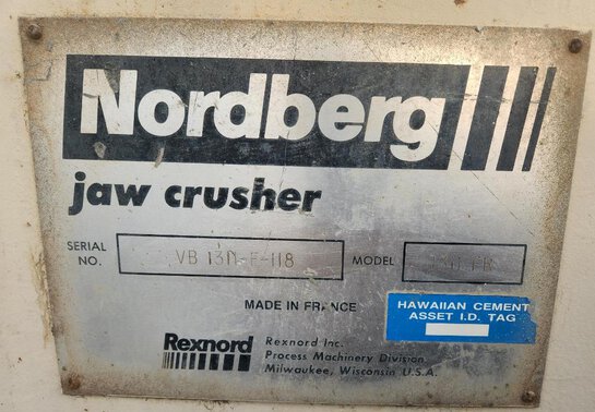 Jaw Crusher - METSO-NORDBERG 43” x 52” Jaw Crusher - Image 8