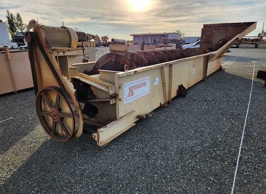 Sand Screw Washer - Kolberg-Portec 44” diameter x 32’ long Single Spiral Sand Screw - 175 tph - Image 2
