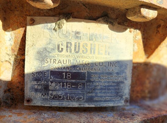 CONE CRUSHER - Kue-Ken 18” Gyracone Crusher - Image 10