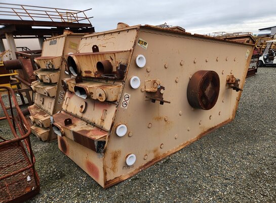 Midwestern 5’ x 10’ Three Deck MEV High Frequency Totally Enclosed Incline Vibrating Screen