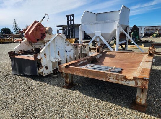 IST 6’ wide x 12’ long Two Deck Horizontal Hi-Frequency Sizing & Dewatering Screen - Image 9
