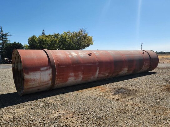 TROMMEL DRUM - 77½” diameter x 37’ long Rotary Scrubber Drum - Image 4