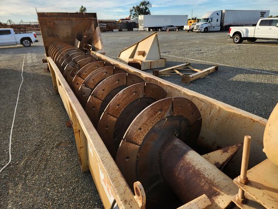 Sand Screw Washer - Kolberg-Portec 44” diameter x 32’ long Single Spiral Sand Screw - 175 tph - Image 8