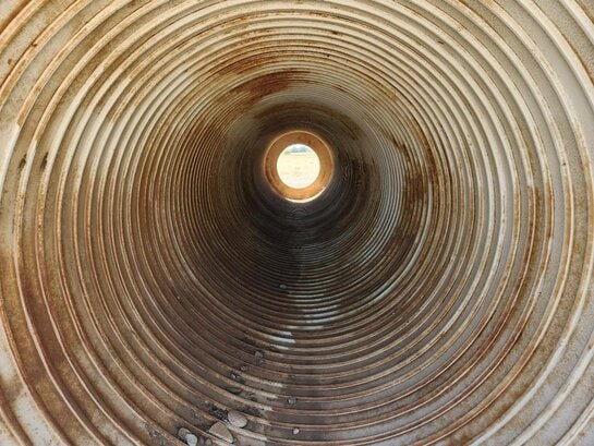 TROMMEL DRUM - 77½” diameter x 37’ long Rotary Scrubber Drum - Image 6