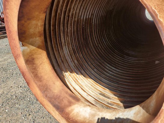 TROMMEL DRUM - 77½” diameter x 37’ long Rotary Scrubber Drum - Image 8