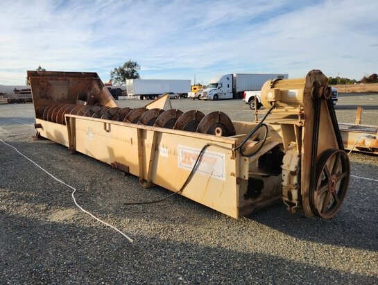 Sand Screw Washer - Kolberg-Portec 44” diameter x 32’ long Single Spiral Sand Screw - 175 tph - Image 3