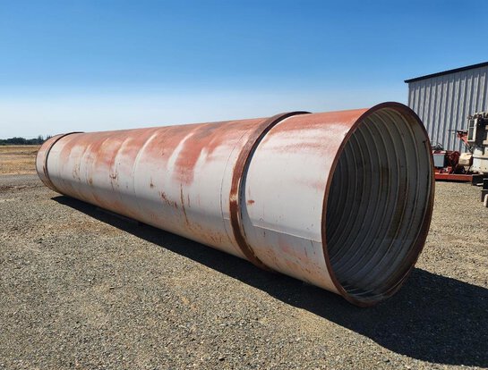 TROMMEL DRUM - 77½” diameter x 37’ long Rotary Scrubber Drum - Image 3