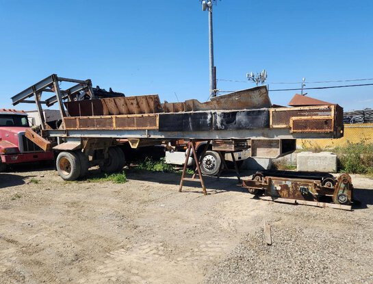 DINGS Recycling Magnet with 48” wide x 35’ long Conveyor