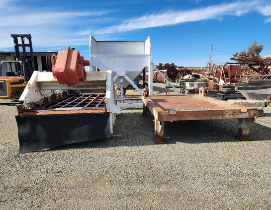 IST 6’ wide x 12’ long Two Deck Horizontal Hi-Frequency Sizing & Dewatering Screen - Image 8