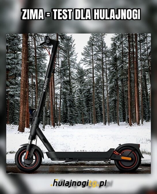 Hulajnoga elektryczna zimą: jak dbać, ładować i ile spada zasięg?