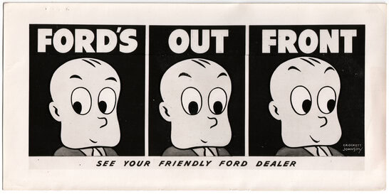 Crockett Johnson, Ford ad, pt 2