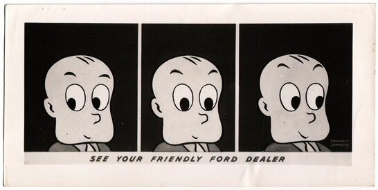 Crockett Johnson, Ford ad, part 1