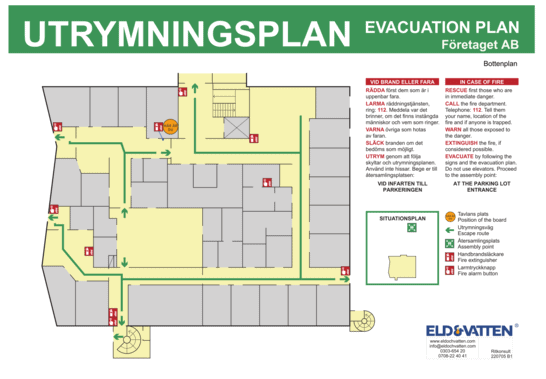 Utrymningsplan