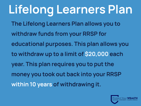 Lifelong Learners Plan part of RRSP