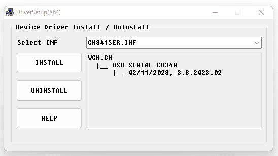 ch340 driver installer windows
