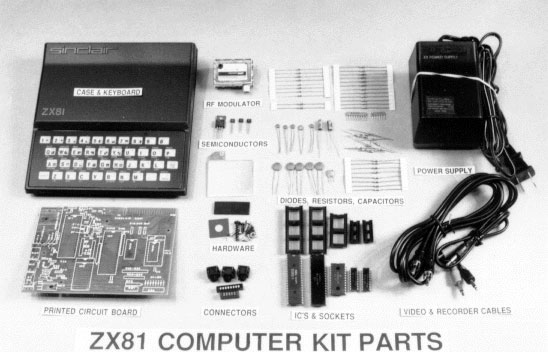 Und so sah der Bausatz aus (via planet-sinclair.co.uk)