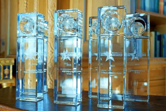 A 2025-ös TRAVELBOOK Award díjak átadás előtt.