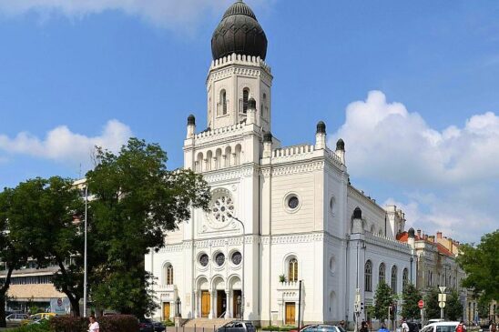 A Tudomány és Technika Háza Kecskeméten, az egykori zsinagóga épületében.