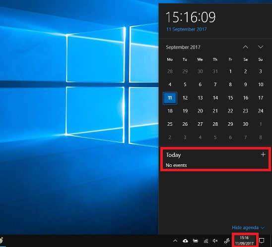 Add-Event-Taskbar-Windows-10
