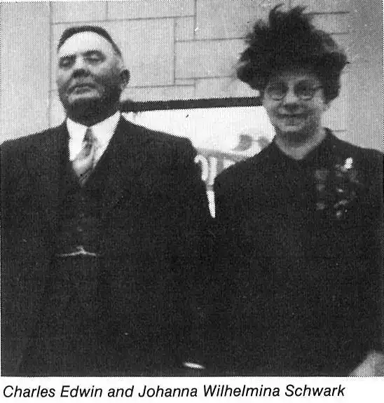 Charles Edwin and Johanna Wilhelmina Schwark.