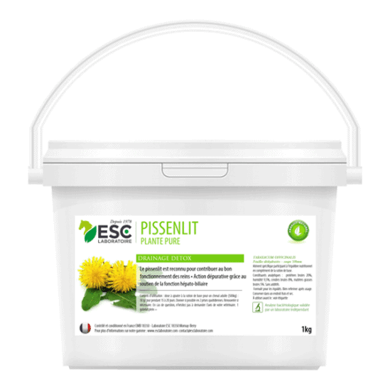 ESC Laboratoire Pissenlit Drainage Detox Cheval 1kg