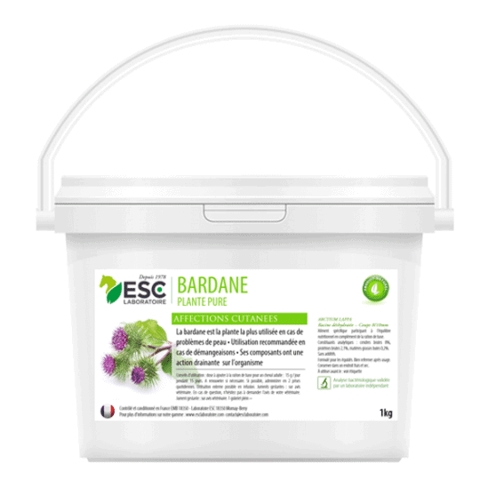 Esc Laboratoire BARDANE – Plante Pure pour Affections Cutanées - 1kg
