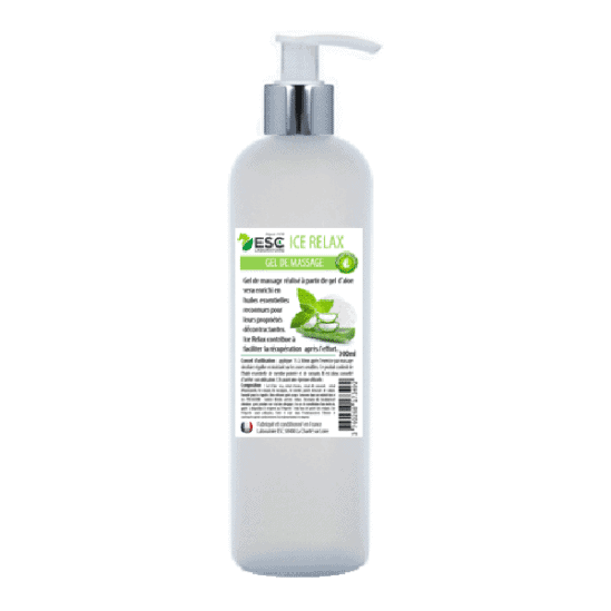 Esc Laboratoire Ice Relax - Gel de Massage Réfrigérant pour Cheval (300ml)