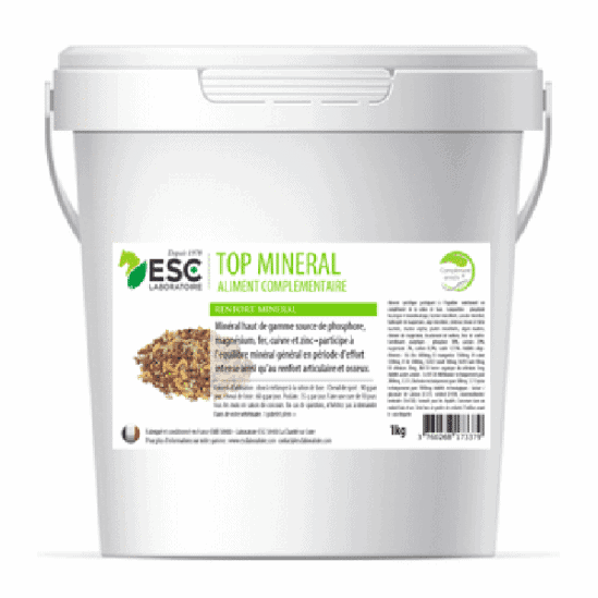 Esc Laboratoire Top minéral cheval - Seau de 1kg