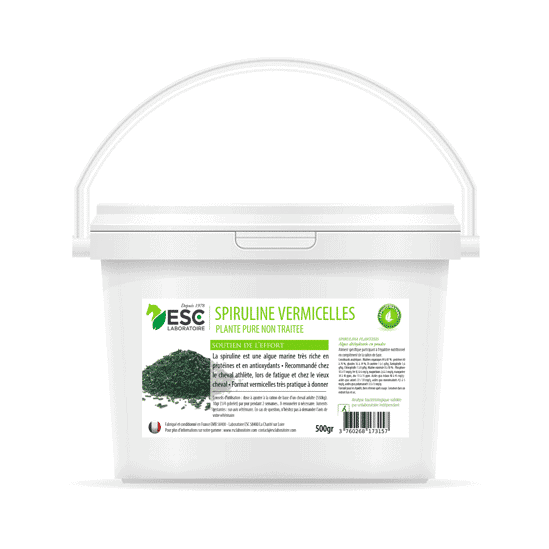 Esc laboratoire SPIRULINE VERMICELLES CHEVAL - (500g)