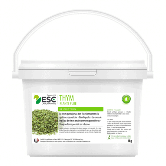 Esc laboratoire Thym Respiration Cheval 1kg
