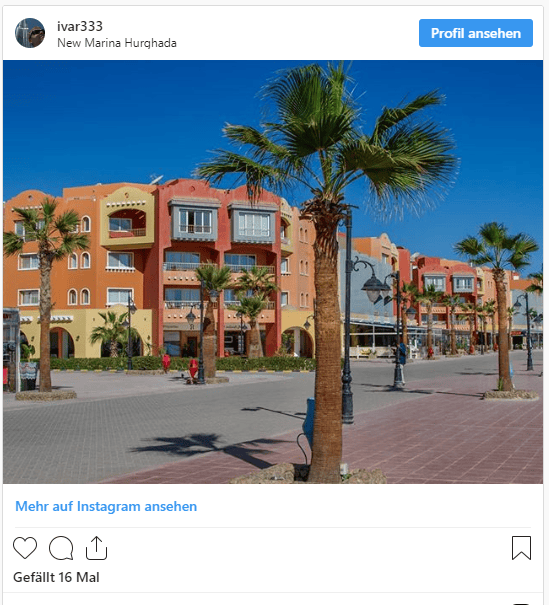 Hafenpromenade Marina Hurghada