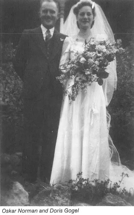 Oskar Norman and Doris Gogel.