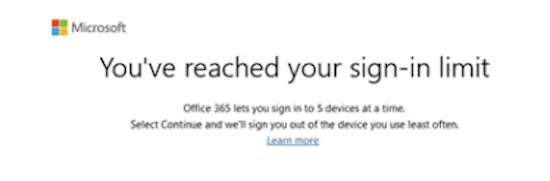 Youve-Reached-your-Sign-in-Limit-Error-Message-Office-365