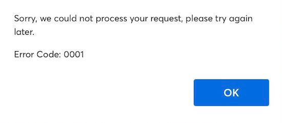 How to Fix Ticketmaster Ticket Payment Error Code 0001
