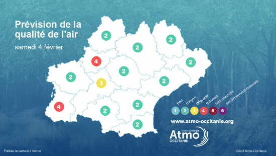 Alerte à la pollution aux particules fines ce samedi à Tarbes et toutes les Hautes Pyrénées