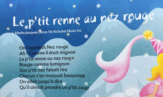Le petit renne au nez rouge