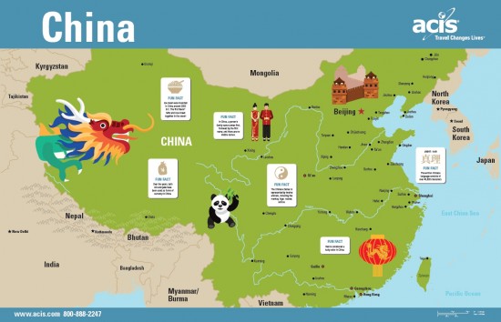 map of china