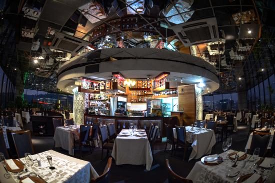 Restaurante Giratório em Santiago