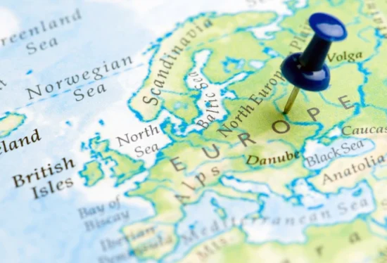 Carte de l'Europe