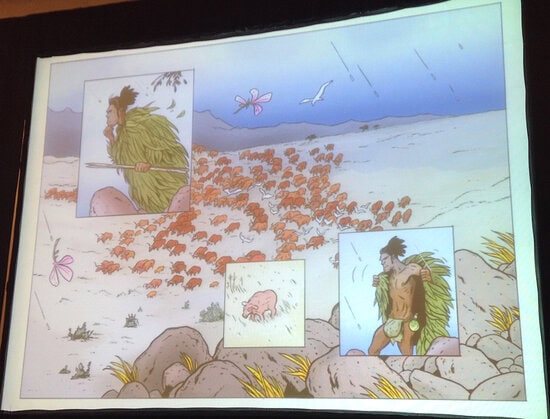 Jeff Smith, page from TUKI