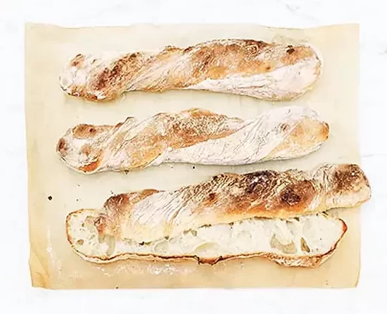 nattjästa baguetter