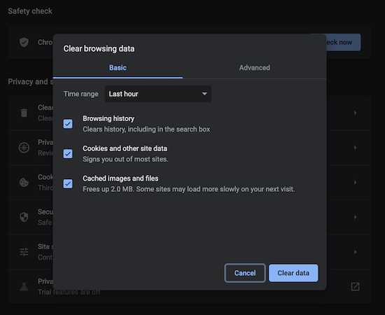 Clear-your-Browser-Cache