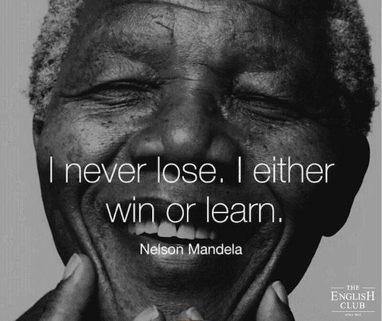 英語の名言:Nelson Mandela