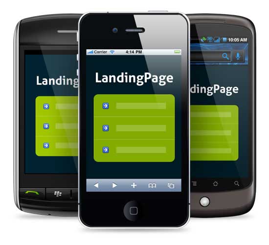 mobile-landing-page
