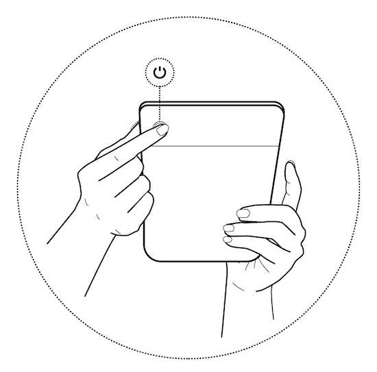 Press-the-Home-Button-on-Kobo-eReader-Device