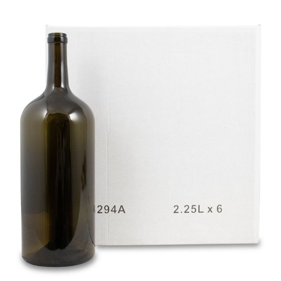 Large wine bottle